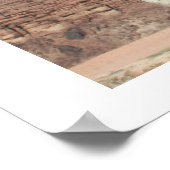 Poster bosse de chameau wadi rum (Coin)