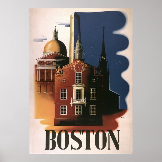 Poster Boston (Devant)