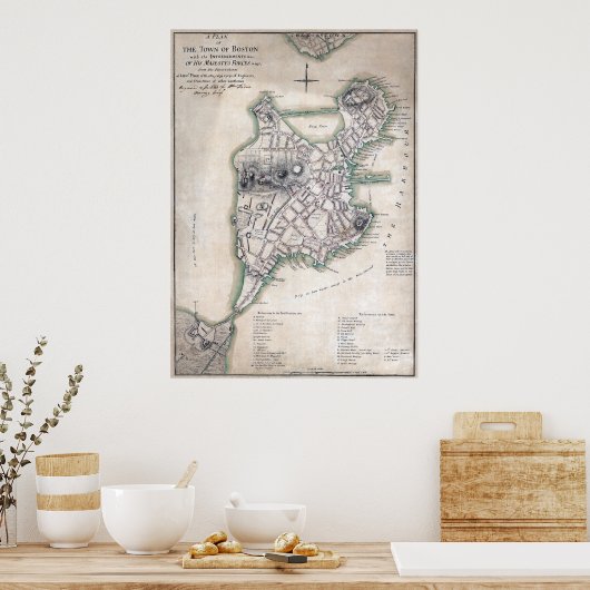 Poster Boston 1775 (Cuisine)