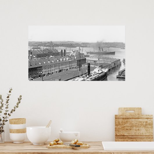 Poster Boston 1906 (Cuisine)