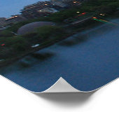 Poster Boston À Dusk (Coin)