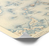 Poster Boston Bay, Massachusetts (Coin)