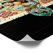 Poster Boston Celtics Banner 18 (équipe exclusive) Relaxé (Coin)