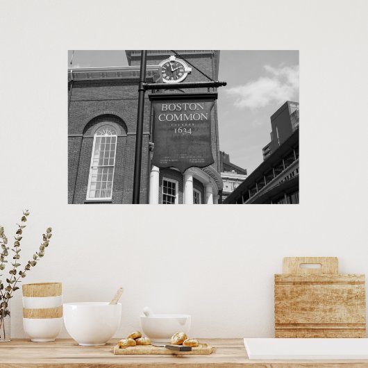 Poster Boston Common (Cuisine)