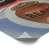 Poster Boston, Massachusetts (Bean Town) (Coin)