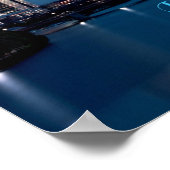 Poster Boston Massachusetts City Skyline (Coin)