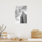 Poster - Boston Massachusetts LDS Temple (Cuisine)