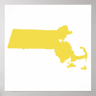 Poster Boston, Massachusetts Love