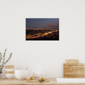 Poster Boston par nuit (Cuisine)