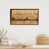 Poster Boston Red Sox Baseball 1913 (Cuisine)