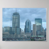 Poster Boston Skyline (Devant)