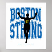 Poster Boston Strong Runner (Devant)