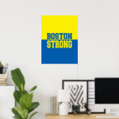 Poster Boston Strong Spirit Decor (Bureau à domicile)