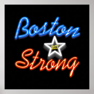 Poster Boston Strong USA