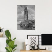 Poster Boston Stump and River Welland, Lincolnshire (Bureau à domicile)