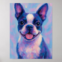 Poster Boston Terrier