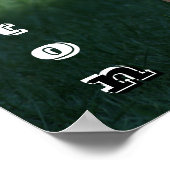 Poster Boston Terrier (Coin)