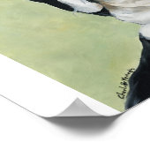 Poster Boston Terrier Original Chien Art Print (Coin)