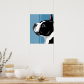 Poster Boston Terrier Prints (Cuisine)