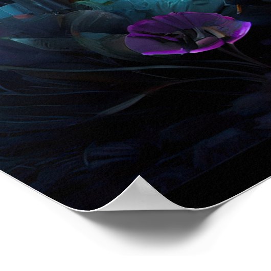 Poster Bot de jardin tropical (Coin)