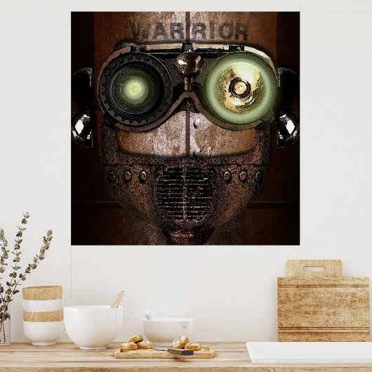 Poster Bot guerrier (Cuisine)