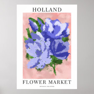 Poster Botanical Bliss: A Flower Market Collection