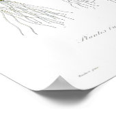 Poster botanique vintage - Oignon et ail (Coin)