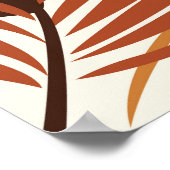 Poster Botaniques Abstraites : Canvas Blanches (Coin)