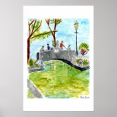 Poster Botany Pond (Devant)