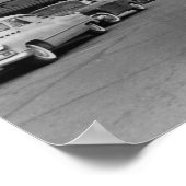 Poster Bothell, WA - Scène de la rue Downtown Photographi (Coin)