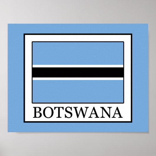 Poster Botswana (Devant)