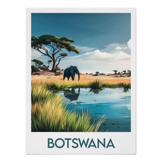 Poster Botswana Perfect Poster (Voorkant)