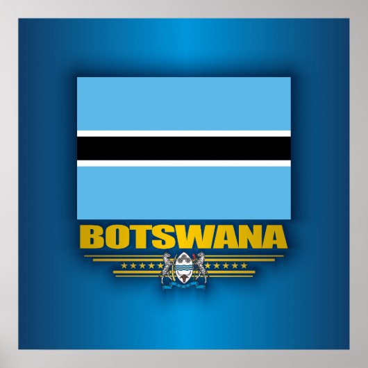 Poster Botswana Pride (Devant)