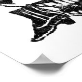 Poster Bottes et crâne Posada Calavera (Coin)