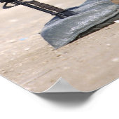 Poster Bottes, fusils, étiquettes de chien et casque de p (Coin)