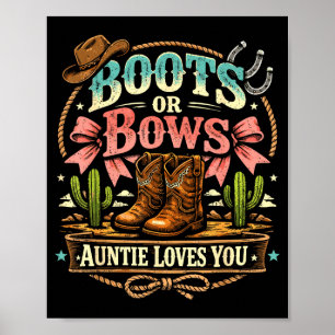 Poster Bottes ou arcs Tante aime la révélation de sexe We
