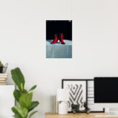 Poster Bottes rouges 1995 (Bureau à domicile)