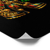 Poster Bottes Sur Le Terrain Western Cowboy Boots Junetee (Coin)