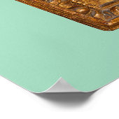 Poster Botticelli (1445-1510) Madonna & Child Enthroned (Coin)