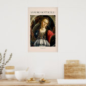 Poster Botticelli Force 1470 Allégorie Vertu Art (Cuisine)