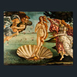 Poster Botticelli - La Naissance De Vénus<br><div class="desc">Botticelli - La Naissance De Vénus 1483</div>
