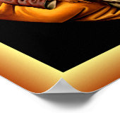 Poster Botticelli : L'Adoration de l'Enfant Christ ~ (Coin)