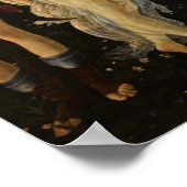 Poster Botticelli Primavera Renaissance Florale Déesse (Coin)