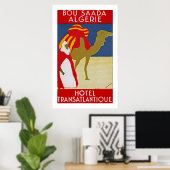 Poster Bou Saada Algerie (Bureau à domicile)