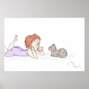 Poster Boubblegum-Tails&Tots