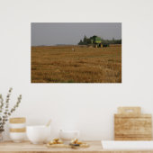 Poster Bouche dans le champ de maïs (Cuisine)