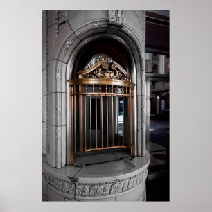 POSTER BOUCHE DE BILLETS DE CHICAGO THEATRE