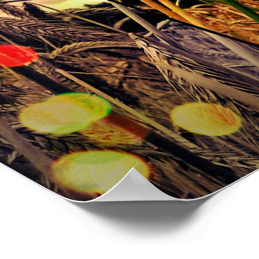 Poster Bouche de blé d'or (Coin)