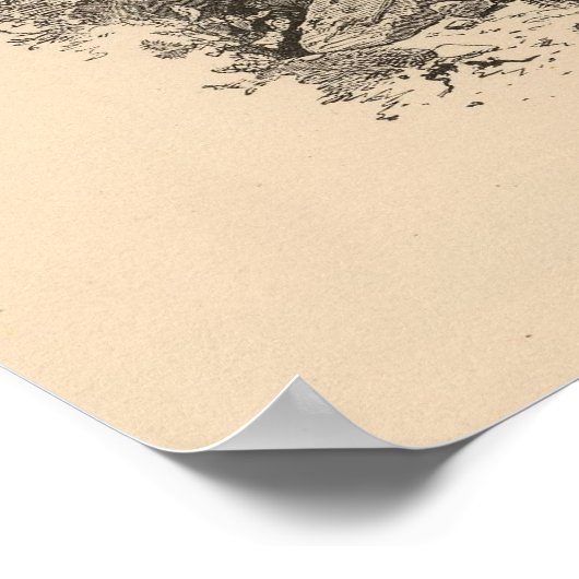 Poster Bouche de Little Colorado (Coin)