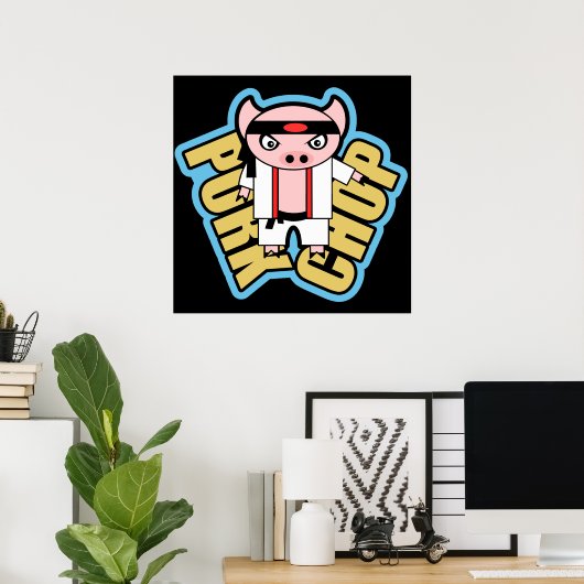 Poster Bouche de porc (Bureau à domicile)